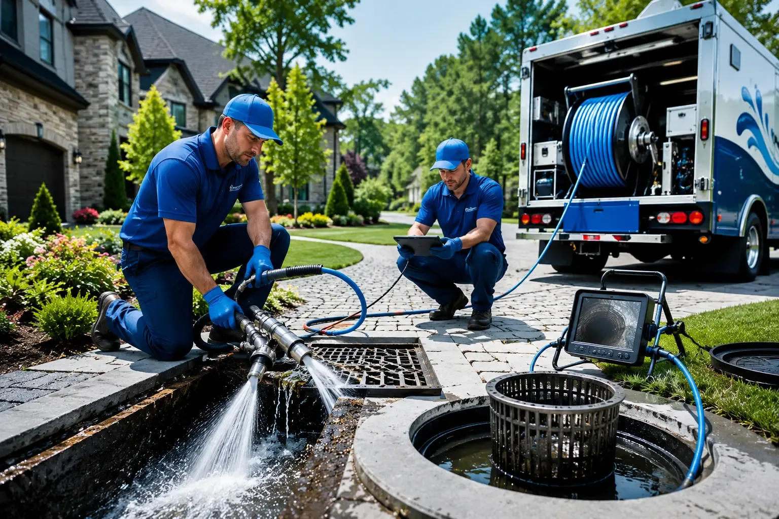 Local outdoor drain cleaning professionals in Wellsville, PA