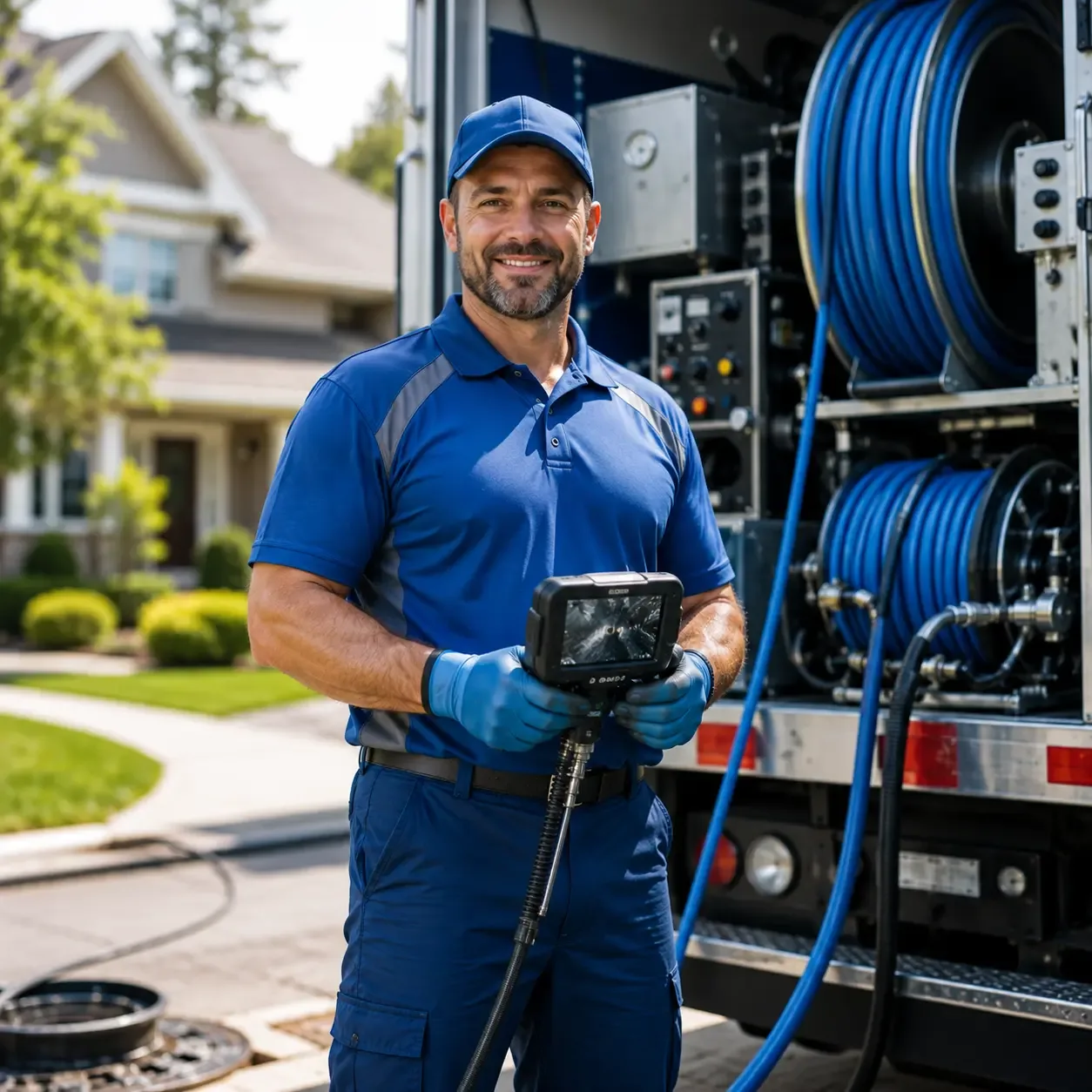 Local outdoor drain cleaning specialists in Wellsville, PA